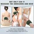 4D massage device simulates manual massage, provides deep tissue pain relief, and is a portable electric massage device
